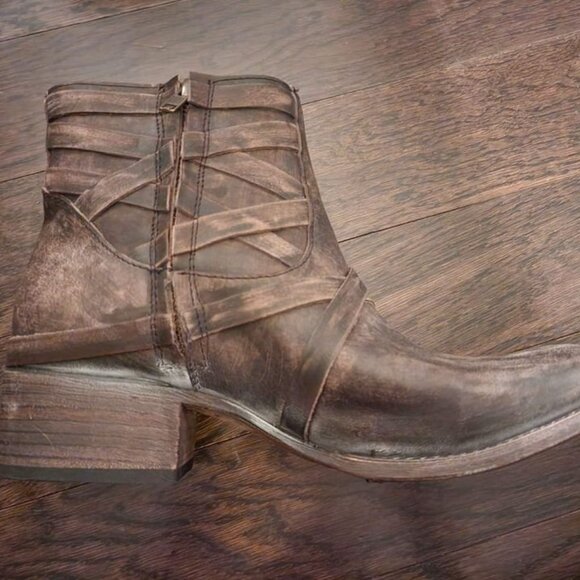 Brand New Freebird Sammi Booties Black - Picture 5 of 6